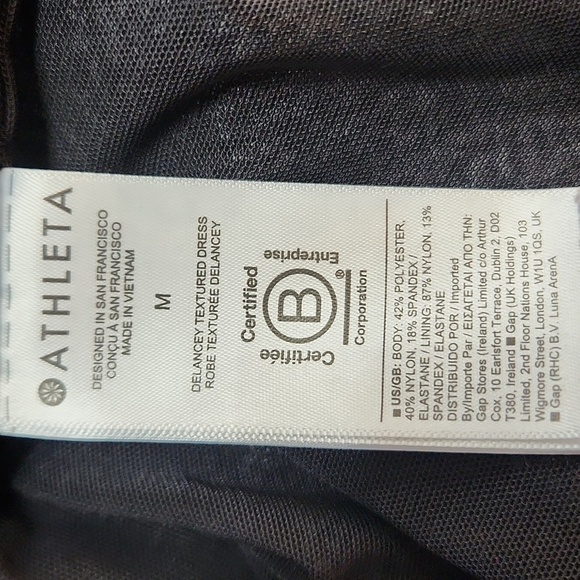 Athleta Gray Long Sleeve Dress - Picture 8 of 9